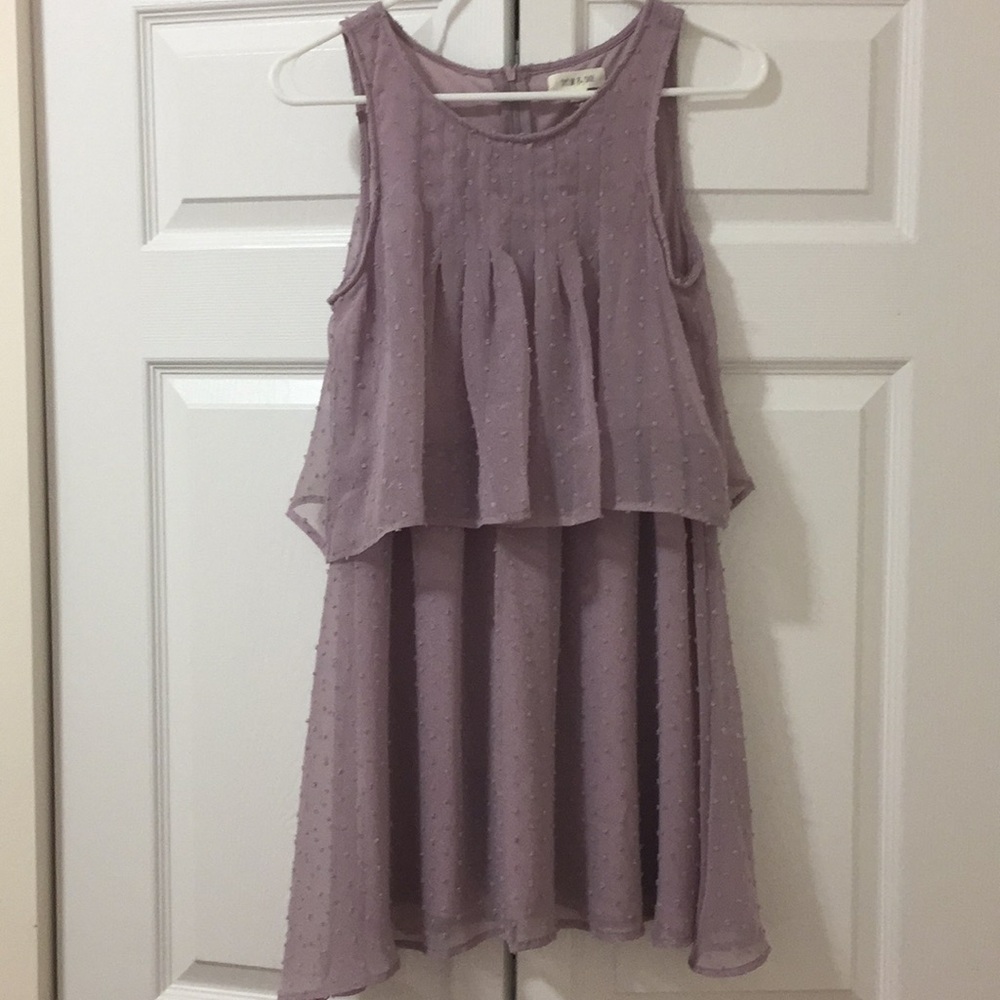 Taylor & Sage lavender dress